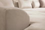Atelier Del Sofa Sofá Esquinero Izquierdo (Chl+3R) - Color Crudo